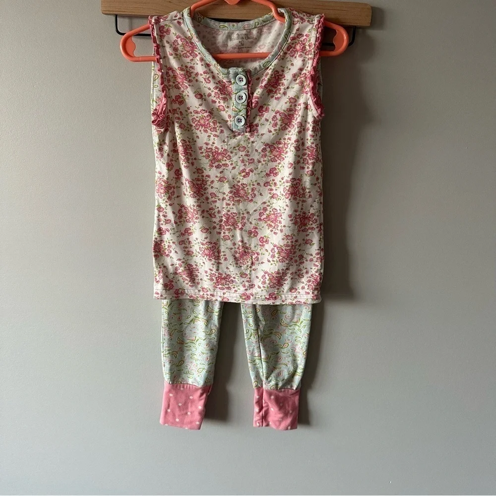 Matilda Jane Girls Brilliant Daydream Bedhead Pajamas Soft Size 4